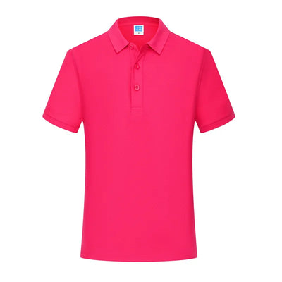 2021 Men's 100% Cotton Polo Shirt - Short Sleeve, Slim Fit