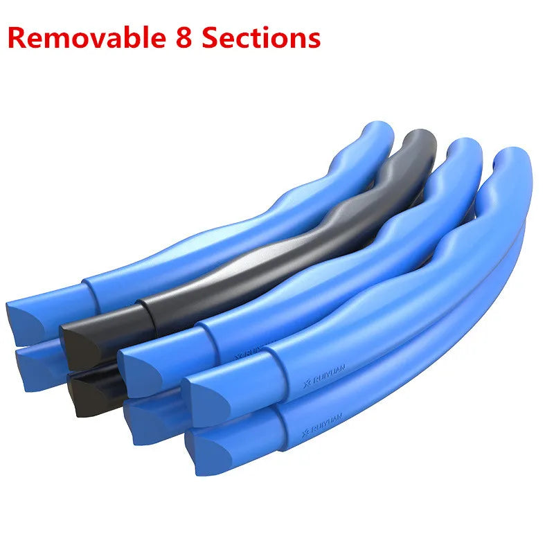 Portable 8-Section Exercise Hoop for Adults