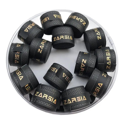 10pcs ZARSIA Tennis Racket Anti-Skid Overgrips – Sweat-Resistant, Embossed