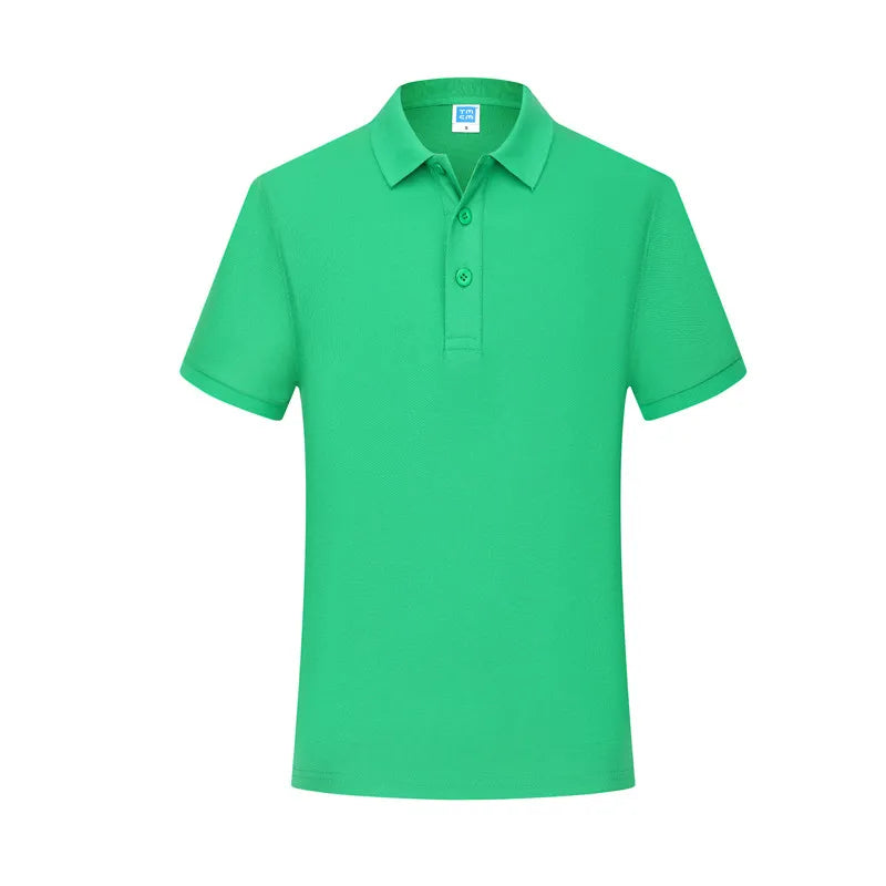 2021 Men's 100% Cotton Polo Shirt - Short Sleeve, Slim Fit