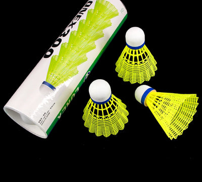 6PCS Nylon Badminton Balls - Durable Light Training Shuttlecocks