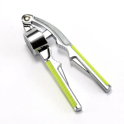 Stainless Steel Garlic Press Crusher - Kitchen Mincer Tool