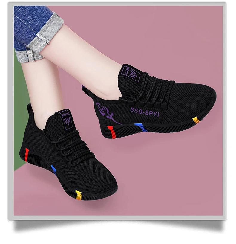 Women's Breathable Outdoor Tennis Shoes