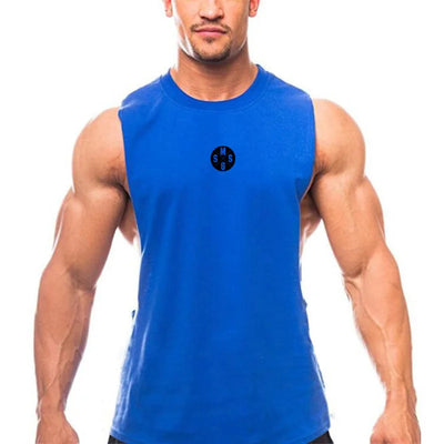 Muscleguys Men's Low Cut Workout Tank Tops