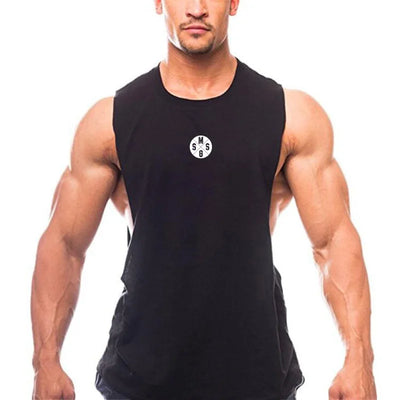 Muscleguys Men's Low Cut Workout Tank Tops