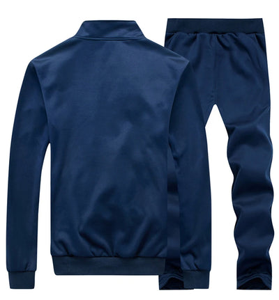 DIMUSI Men's Fashion Tracksuit Set - Sweatshirt & Sweatpants