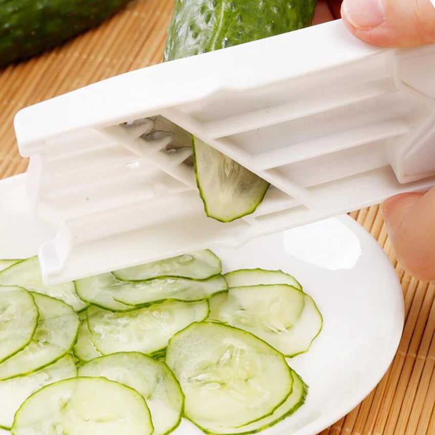 Creative Kitchen Gadget - Cucumber Slicer & Peeler