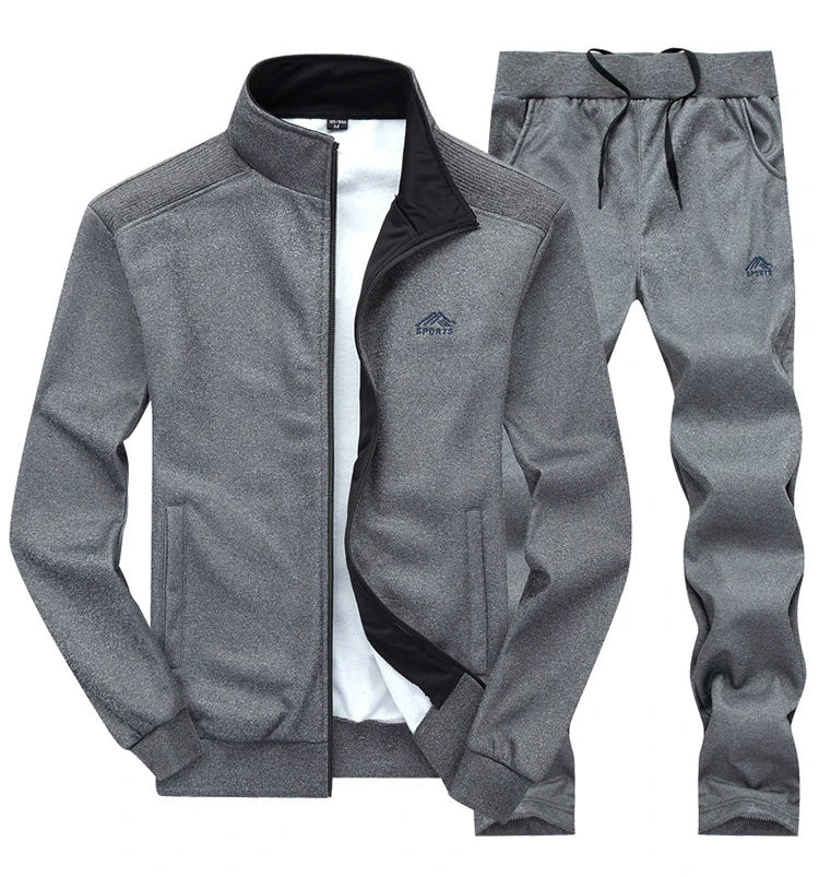 DIMUSI Men's Fashion Tracksuit Set - Sweatshirt & Sweatpants