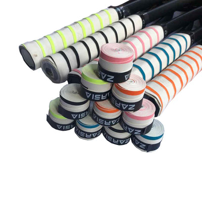 10pcs ZARSIA Tennis Racket Anti-Skid Overgrips – Sweat-Resistant, Embossed