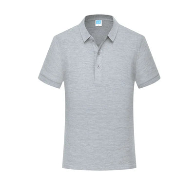 2021 Men's 100% Cotton Polo Shirt - Short Sleeve, Slim Fit