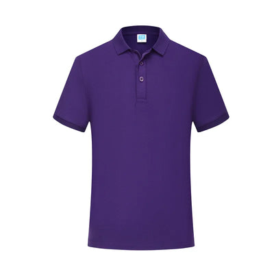 2021 Men's 100% Cotton Polo Shirt - Short Sleeve, Slim Fit