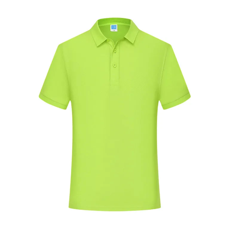 2021 Men's 100% Cotton Polo Shirt - Short Sleeve, Slim Fit