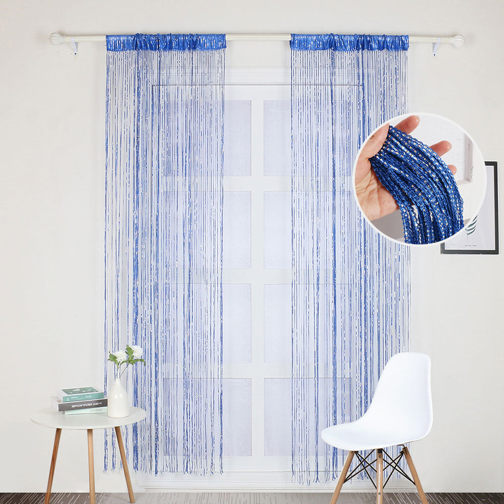 Beaded Tassel Fly Screen Curtain (0.91x2m) - Home Decoration