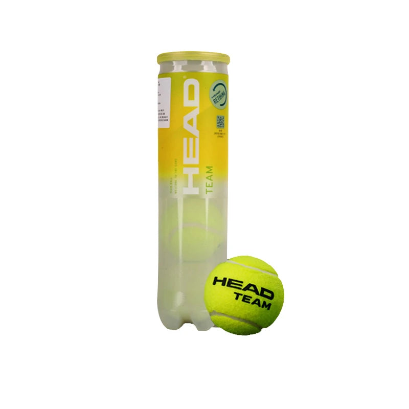 HEAD Professional Tennis 4B TEAM 3 Tour X Training Balls – Durable & High Elasticity Pro Match Balls