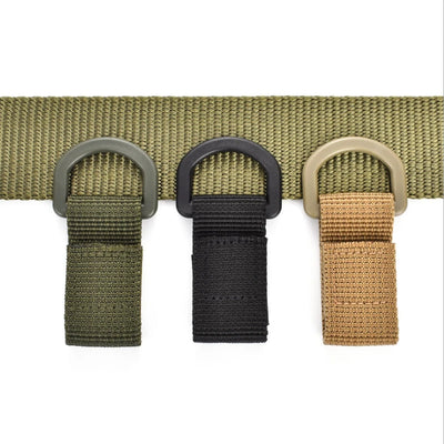 EDC Outdoor Thick I-Shaped Webbing Buckle – Tactical Carabiner Keychain Hook