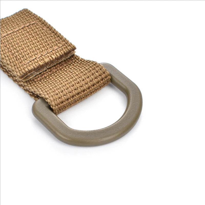 EDC Outdoor Thick I-Shaped Webbing Buckle – Tactical Carabiner Keychain Hook