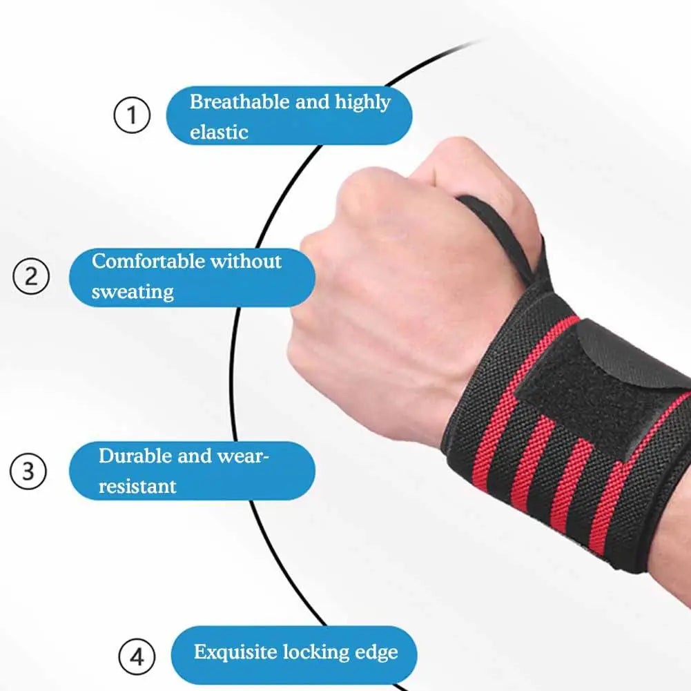 Breathable Weight Lifting Wrist Wraps