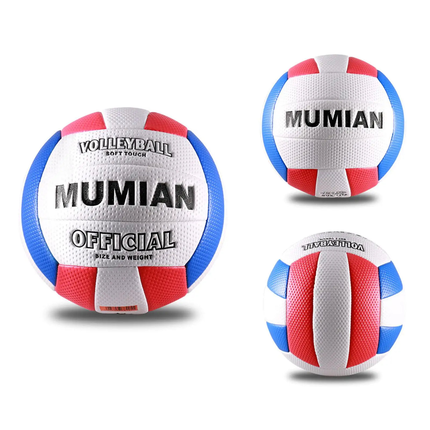 Lightweight Size 5 Outdoor Volleyball - Leather Beach Game for Beginners & Competition