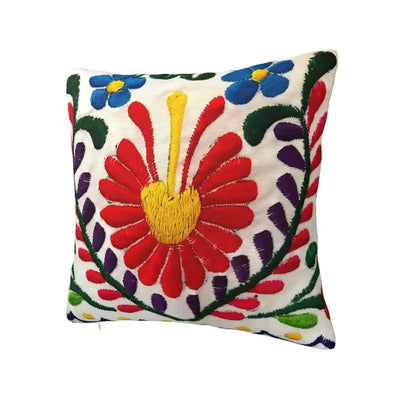 Modern Mexican Flowers Cushion Cover Polyester Pillow Case Living Room Decoration