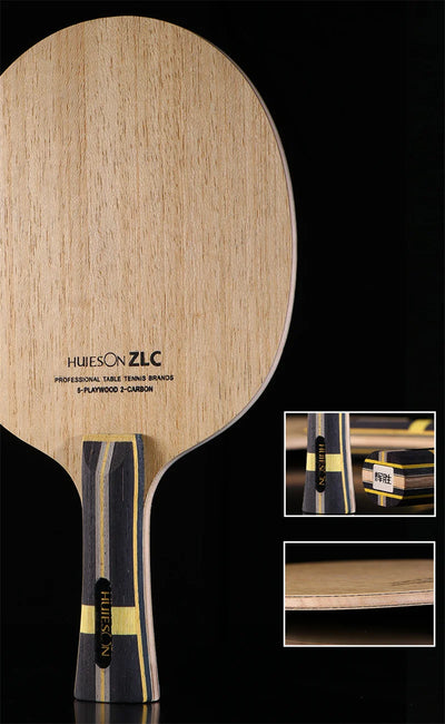 Huieson Super Carbon Table Tennis Blade - 7-Plywood Ayous Paddle