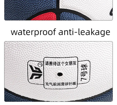 Size 7 PU Anti-Slip Basketball