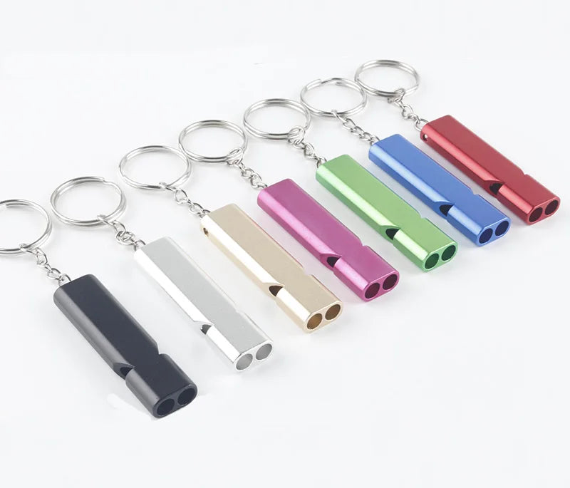 Aluminum Alloy Dual-Frequency Survival Whistle