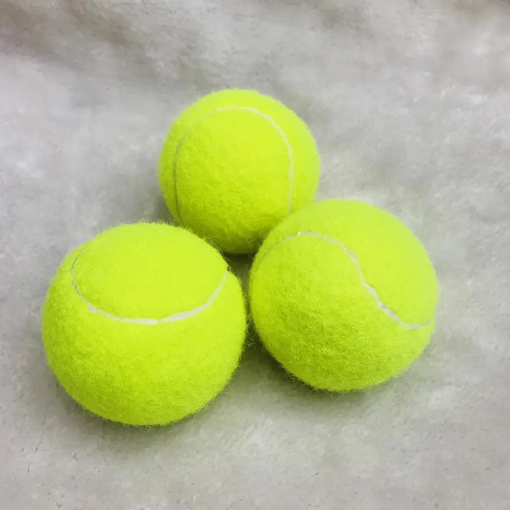 3PCS High Elasticity Tennis Balls - 63mm for Dogs & Training