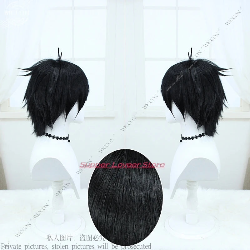 Akashi Keiji Cosplay Costume – T-Shirt, Shorts & Wig from Haikyuu! Volleyball Team Uniform
