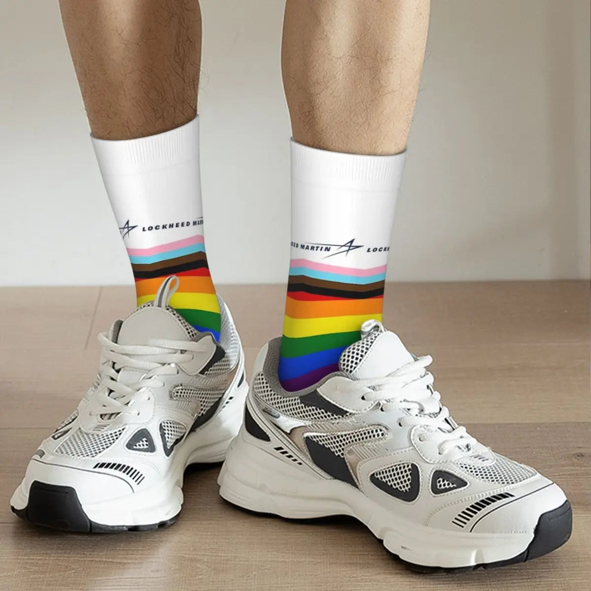 Lockheed Martin Gay Pride Unisex Socks