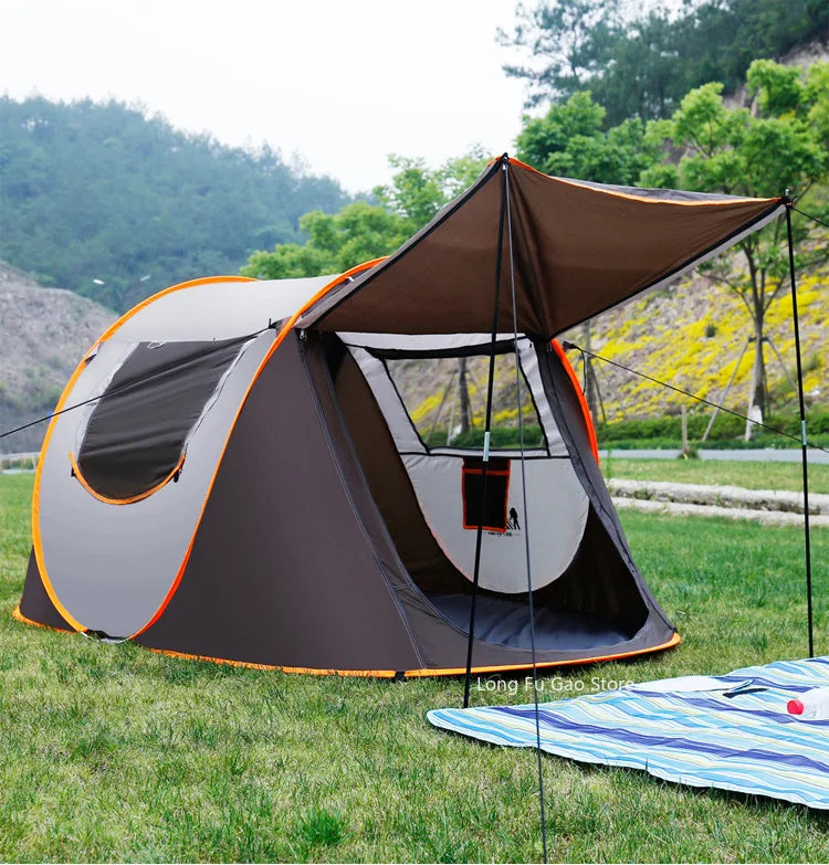 Outdoor Pop-Up Tent - Full-Automatic Instant Rain-Proof Camping Shelter