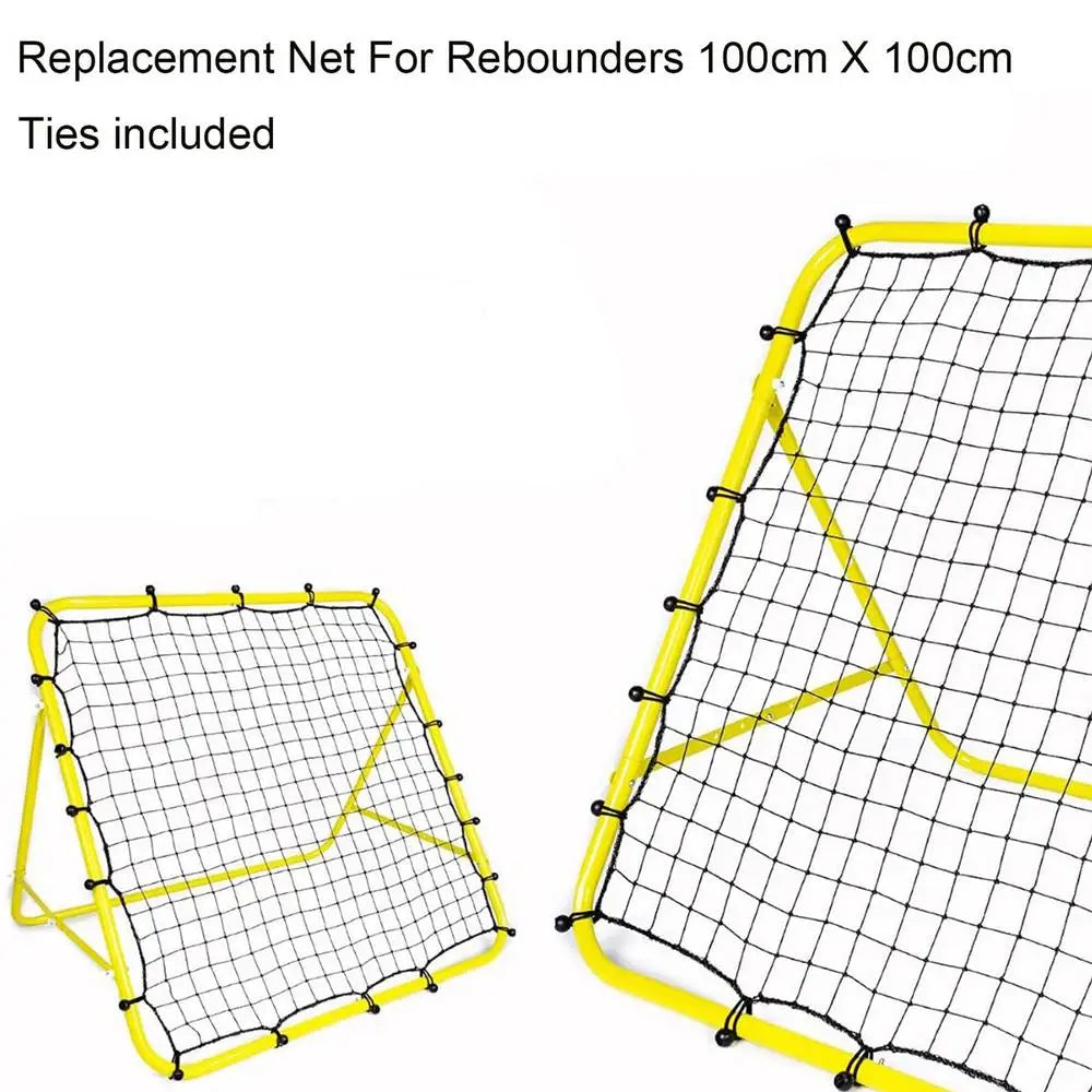 Football Rebounder Net - 39.37" Replacement Net with 20 Ropes for Outdoor Use