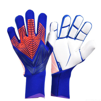 Kids & Adults Goalkeeper Gloves – Anti-Slip Latex Soccer Goalie Gloves with Thick Protection