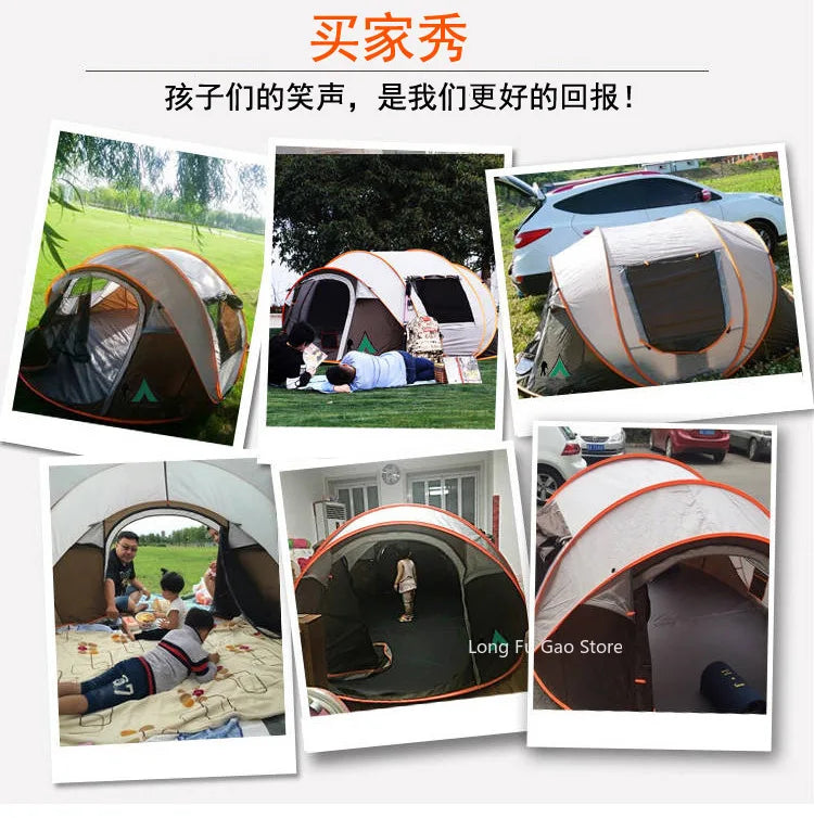 Outdoor Pop-Up Tent - Full-Automatic Instant Rain-Proof Camping Shelter