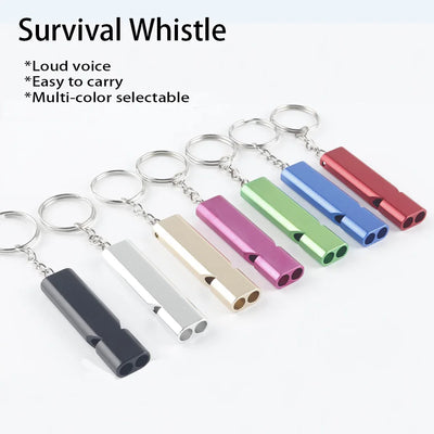 Aluminum Alloy Dual-Frequency Survival Whistle