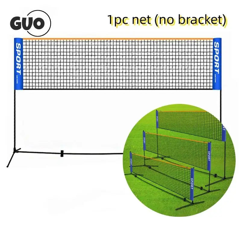 Portable Badminton & Volleyball Net - Easy Setup (3.1/4.1/5.1/6.1M)