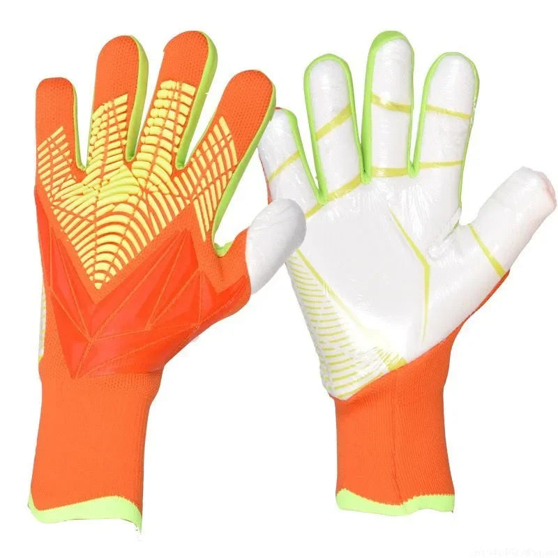 Kids & Adults Goalkeeper Gloves – Anti-Slip Latex Soccer Goalie Gloves with Thick Protection