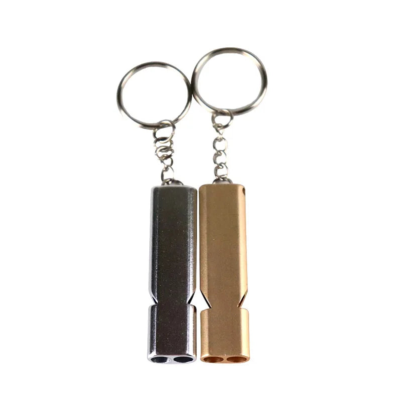 Aluminum Alloy Dual-Frequency Survival Whistle