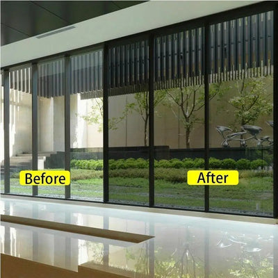 Window Privacy Film - Sun Blocking Reflective Tint for Home & Office