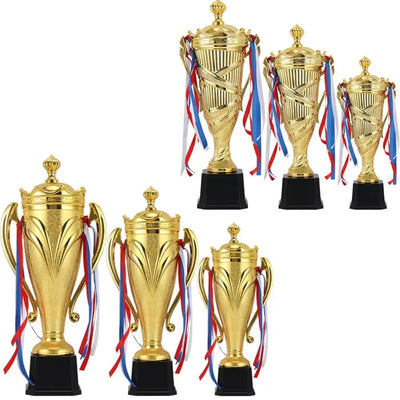 Metal Trophy Awards - Golden Statues for Competitions & School Prizes