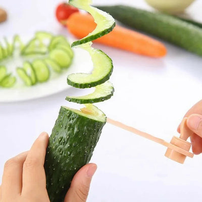 Potato & Cucumber Spiralizer - Manual Vegetable Cutter