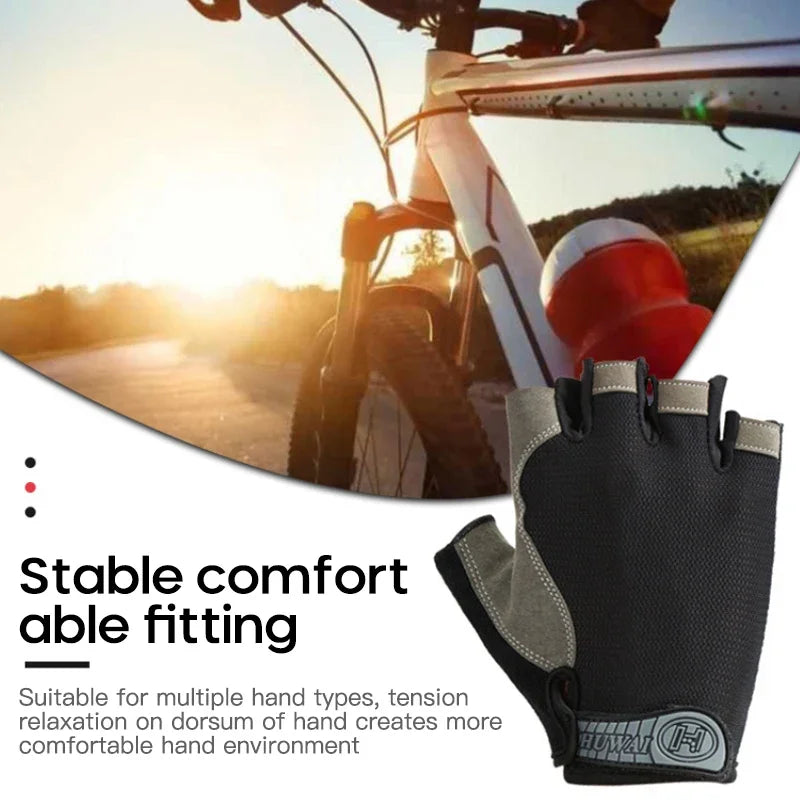 Breathable Half-Finger Cycling Gloves