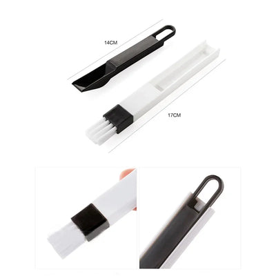 Multifunction Window Groove Cleaning Brush - Keyboard & Kitchen Tool