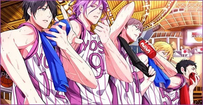 Kuroko's Basketball Cosplay Costume Set – Yosen School #9 Murasakibara Jersey