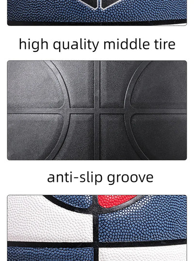 Size 7 PU Anti-Slip Basketball