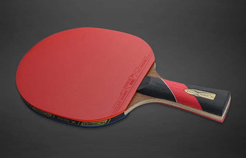 Huieson 5/6 Star Carbon Offensive Table Tennis Racket with Cover