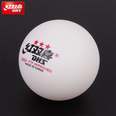 DHS Seamed Table Tennis Balls D40+ - 10 Pcs ITTF Approved