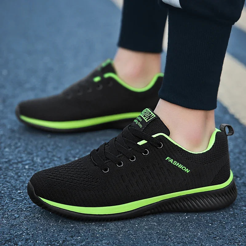 Athletic Knit Sneakers for Men & Women - Breathable Running & Gym Shoes