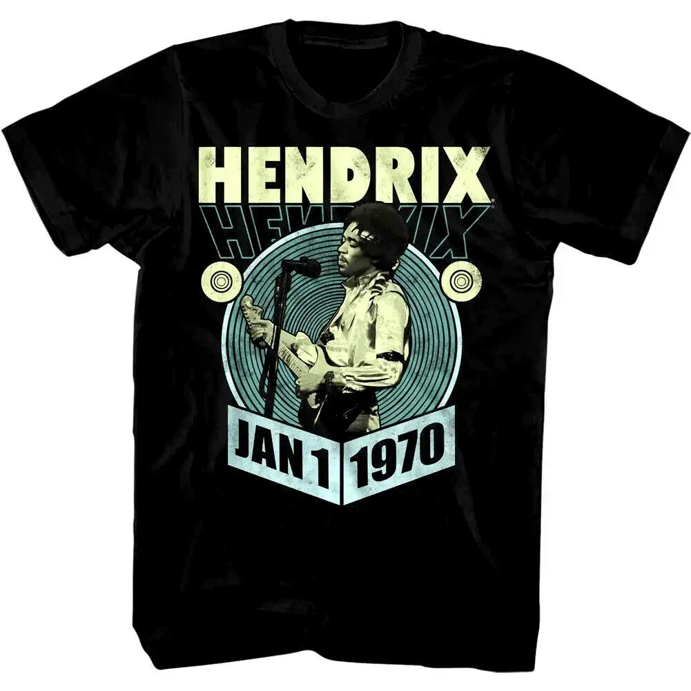 Jimi Hendrix Graphic T-Shirt - Unisex Cotton Hip Hop Streetwear