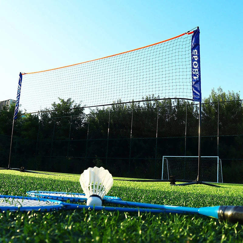 Professional Badminton & Volleyball Net (3.1/4.1/5.1/6.1m) – Easy Setup for Outdoor Training