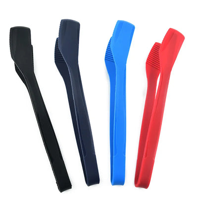 Silicone Non-Slip Food Clip Tongs - Kitchen Utensils for Cooking